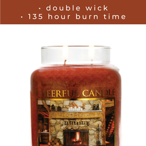 Cozy Cabin - 24 oz Cheerful Candle
