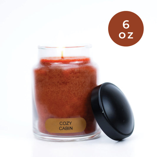 Cozy Cabin - 6 oz Baby Candle
