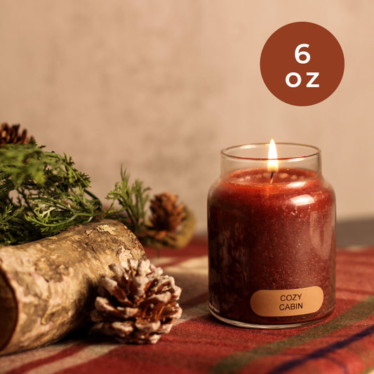 Cozy Cabin - 6 oz Baby Candle