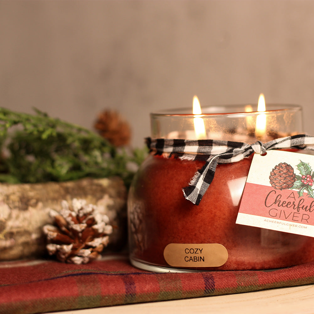 Cozy Cabin - 22 oz Mama Candle - Product Image by A Cheerful Giver