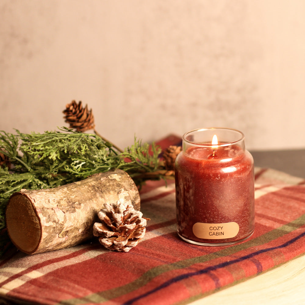 Cozy Cabin - 6 oz Baby Candle