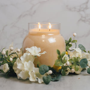 Lemon Rose Pipberry - Candle Ring