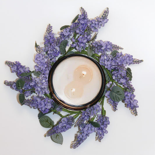 Crown of Lilac - Candle Ring