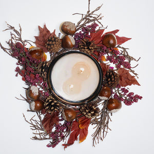 Harvest Acorns & Branches - Candle Ring