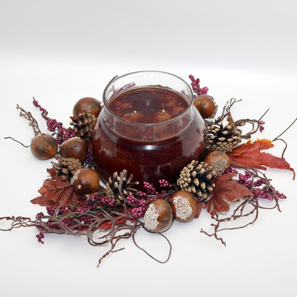 Harvest Acorns & Branches - Candle Ring