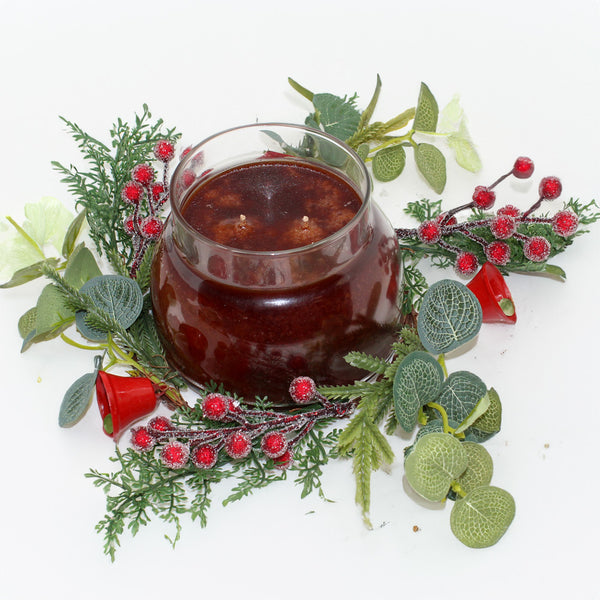 Ringing Bells & Mixed Greens - Candle Ring
