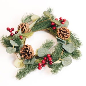 Hollyberry Surprise - Candle Ring