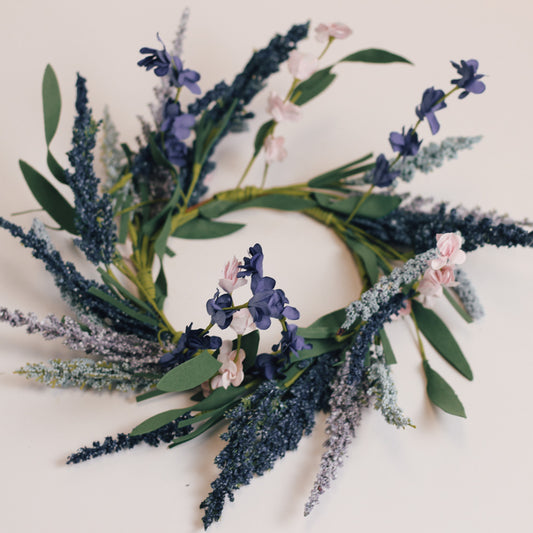 Dried Lavender Bundle - Candle Ring