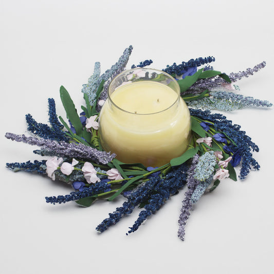 Dried Lavender Bundle - Candle Ring