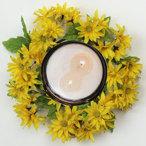 Yellow Daisy - Candle Ring