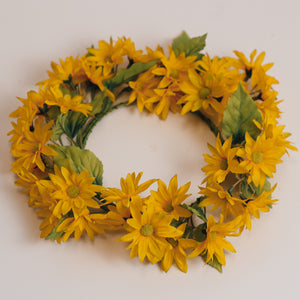 Yellow Daisy - Candle Ring