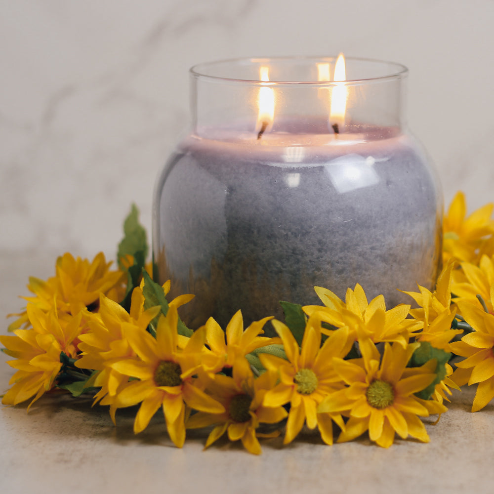 Yellow Daisy - Candle Ring