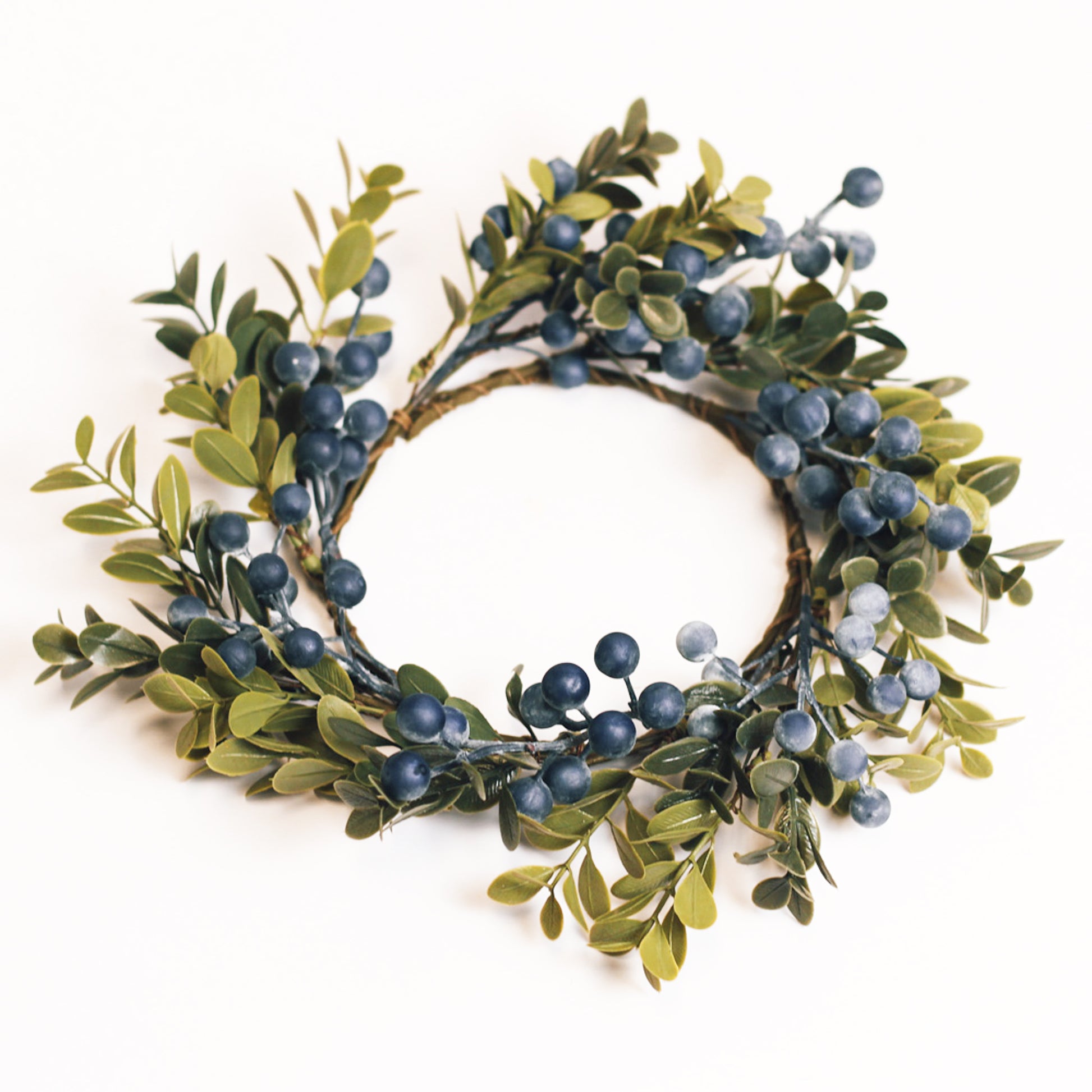Blueberry Bush - Candle Ring