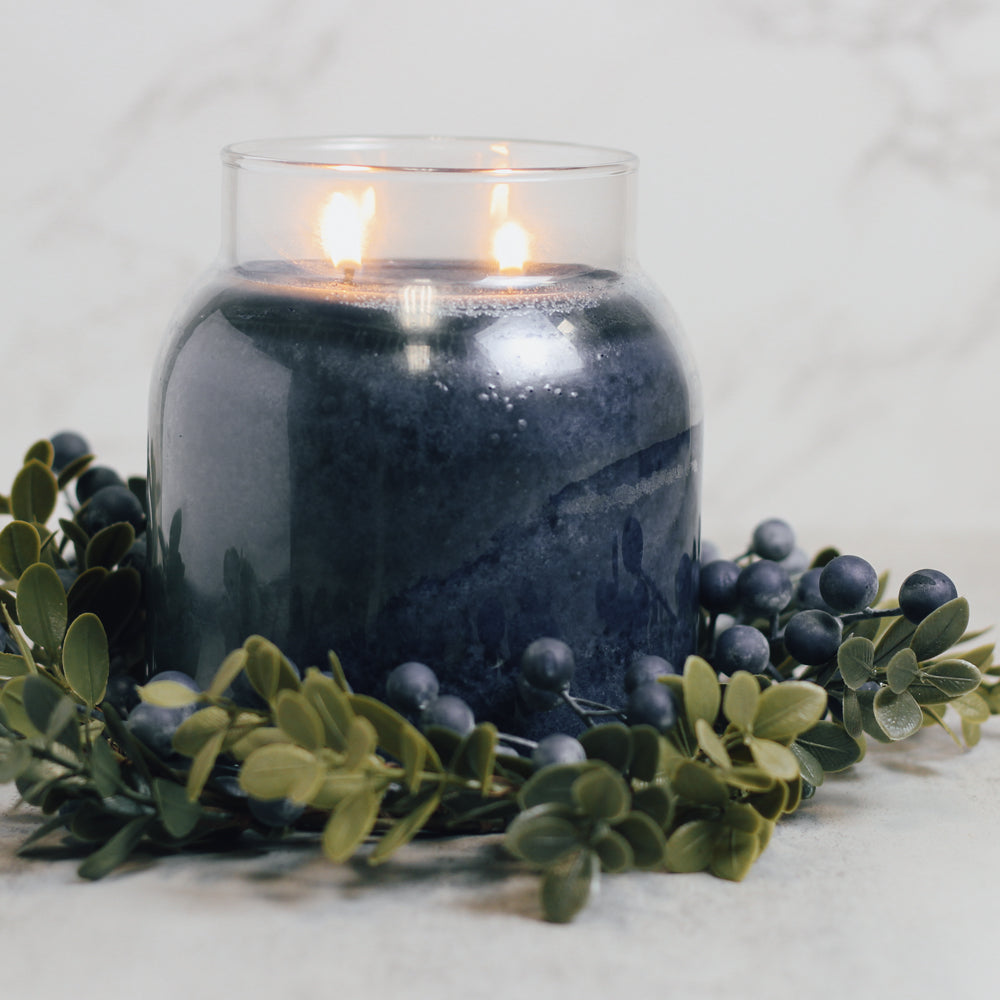 Blueberry Bush - Candle Ring