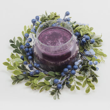 Blueberry Bush - Candle Ring