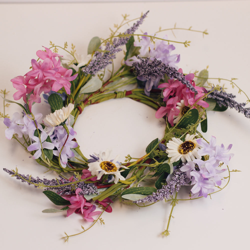 Organic Wildflowers - Candle Ring