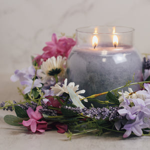 Organic Wildflowers - Candle Ring