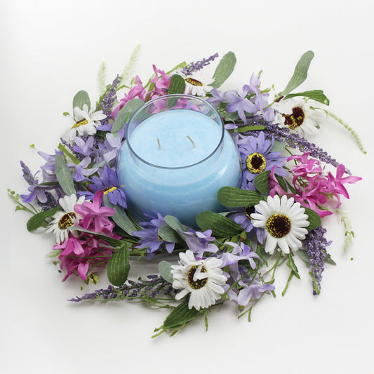 Organic Wildflowers - Candle Ring