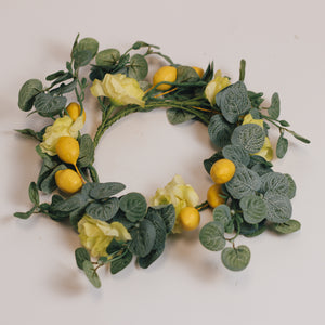 Eucalyptus Lemon Rose - Candle Ring