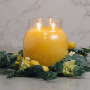 Eucalyptus Lemon Rose - Candle Ring