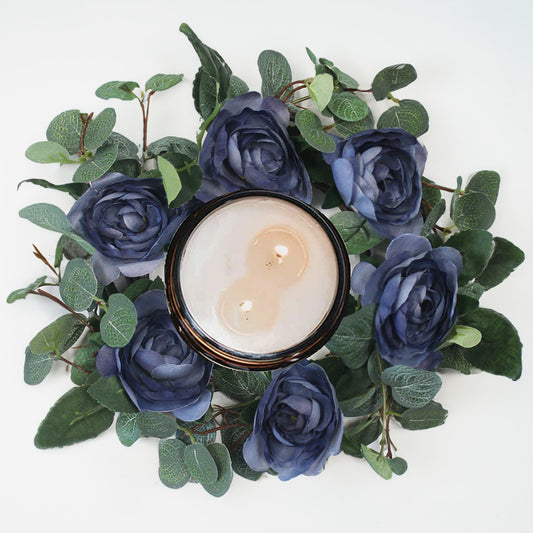 Moon Rose Vines - Candle Ring