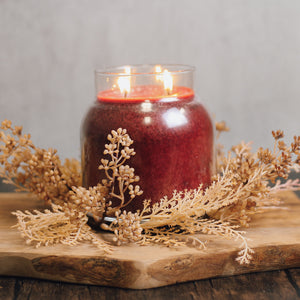 Natural Pampas Grass - Candle Ring