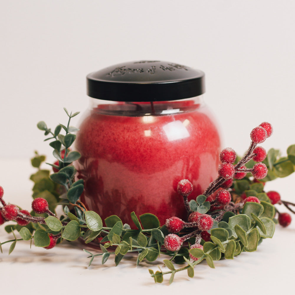 Iced Eucalyptus Berries - Candle Ring