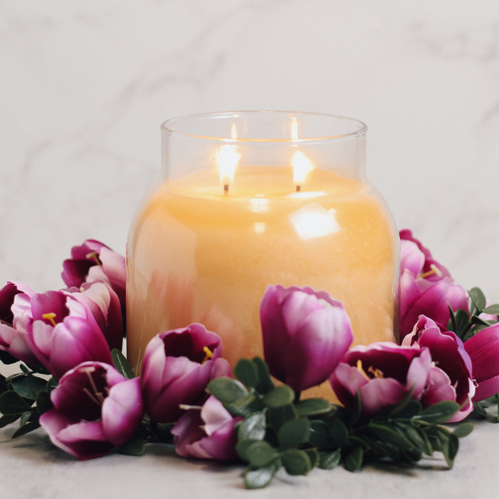 Spring Tulips - Candle Ring