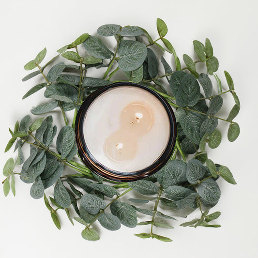 Eucalyptus Branches - Candle Ring