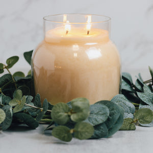 Eucalyptus Branches - Candle Ring