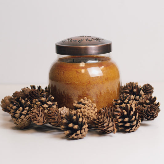 Seasonal Pinecones - Candle Ring