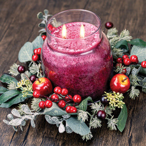 Apple Orchard & Berries - Candle Ring - Product Image by A Cheerful Giver