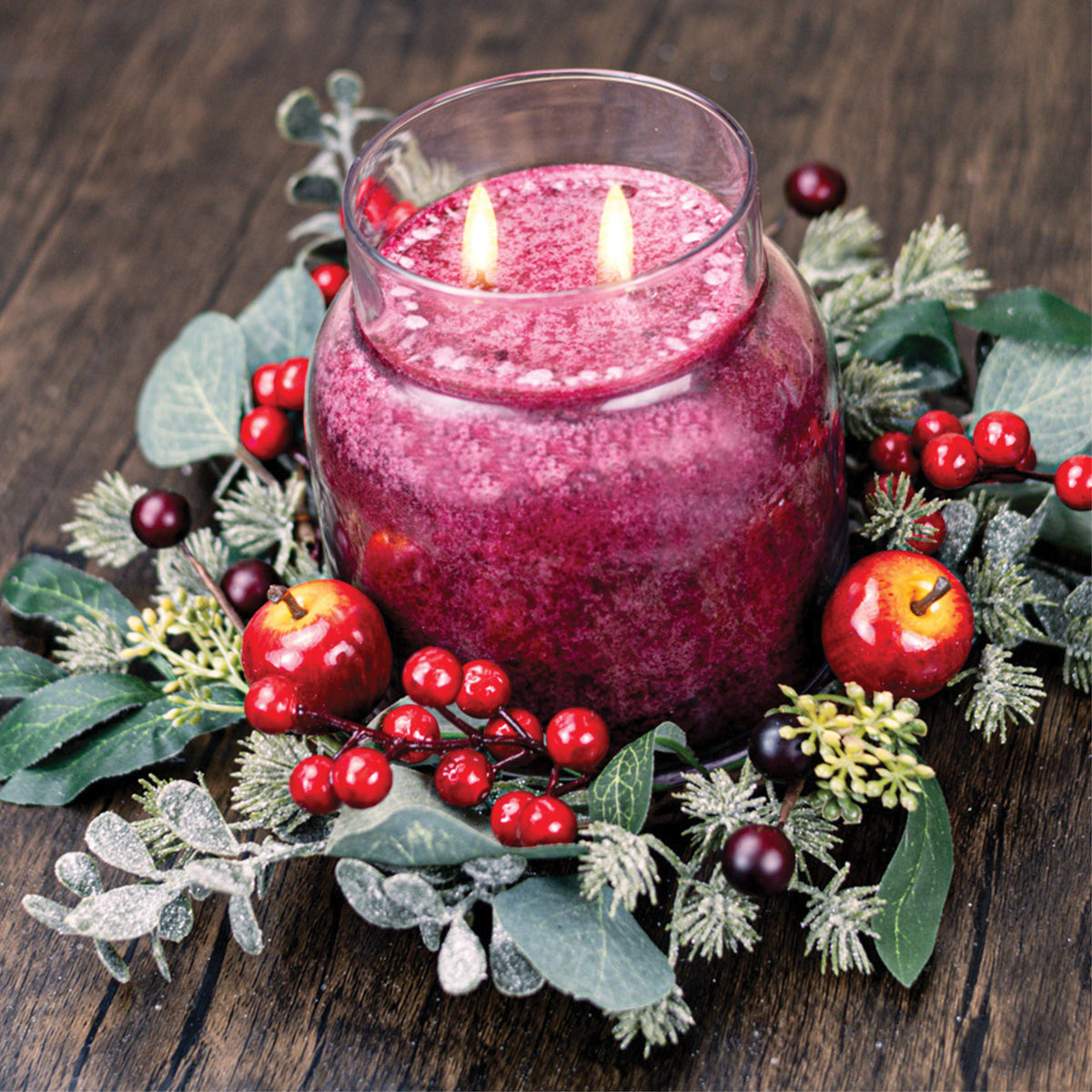 Apple Orchard & Berries - Candle Ring - Product Image by A Cheerful Giver
