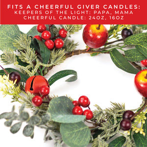 Apple Orchard & Berries - Candle Ring - Product Image by A Cheerful Giver