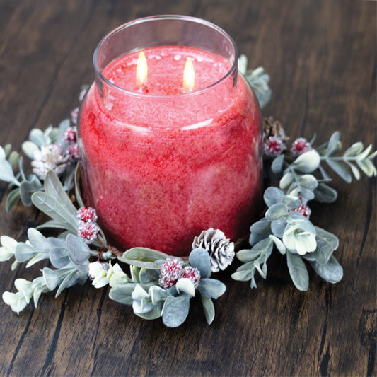 Sugar Berry & Pine - Candle Ring - Product Image by A Cheerful Giver