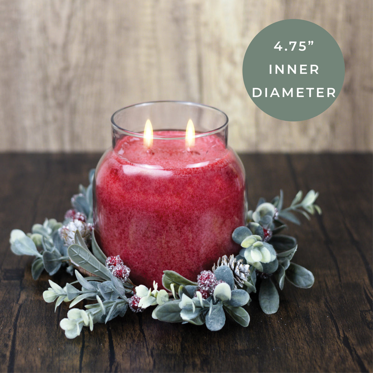 Sugar Berry & Pine - Candle Ring - Product Image by A Cheerful Giver