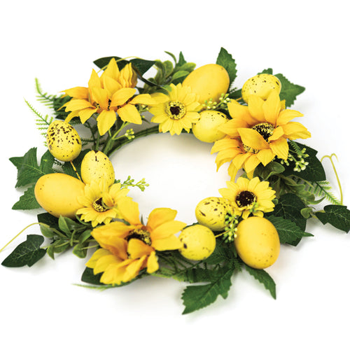 Sunflower Nest - Candle Ring by A Cheerful Giver