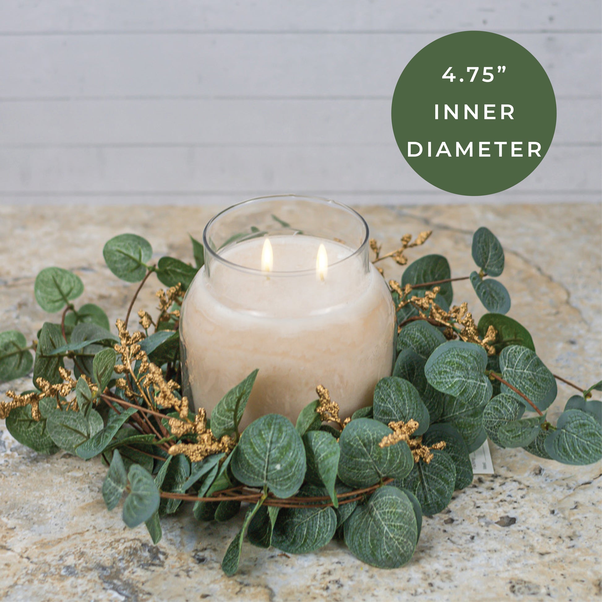 Golden Hour Bloom - Candle Ring - Product Image by A Cheerful Giver