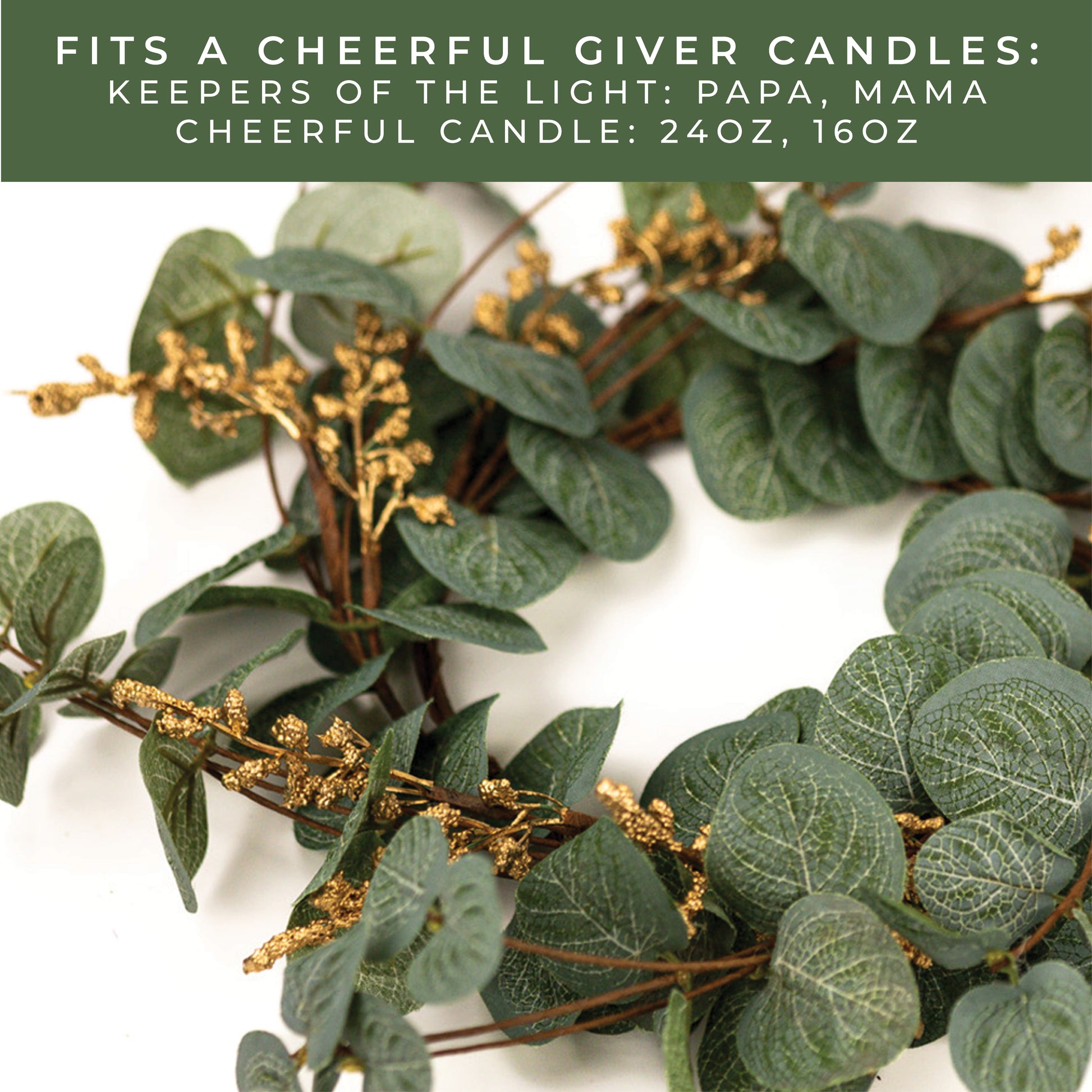 Golden Hour Bloom - Candle Ring - Product Image by A Cheerful Giver