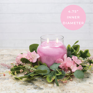 Pink Whisper - Candle Ring - Product Image by A Cheerful Giver