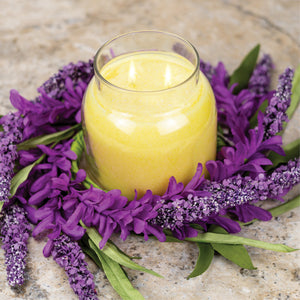 Purple Lilac Breeze - Candle Ring - Product Image by A Cheerful Giver