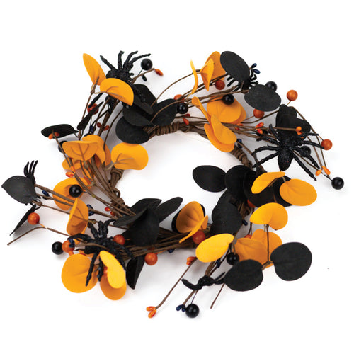 Spooky Spider Vines - Candle Ring by A Cheerful Giver
