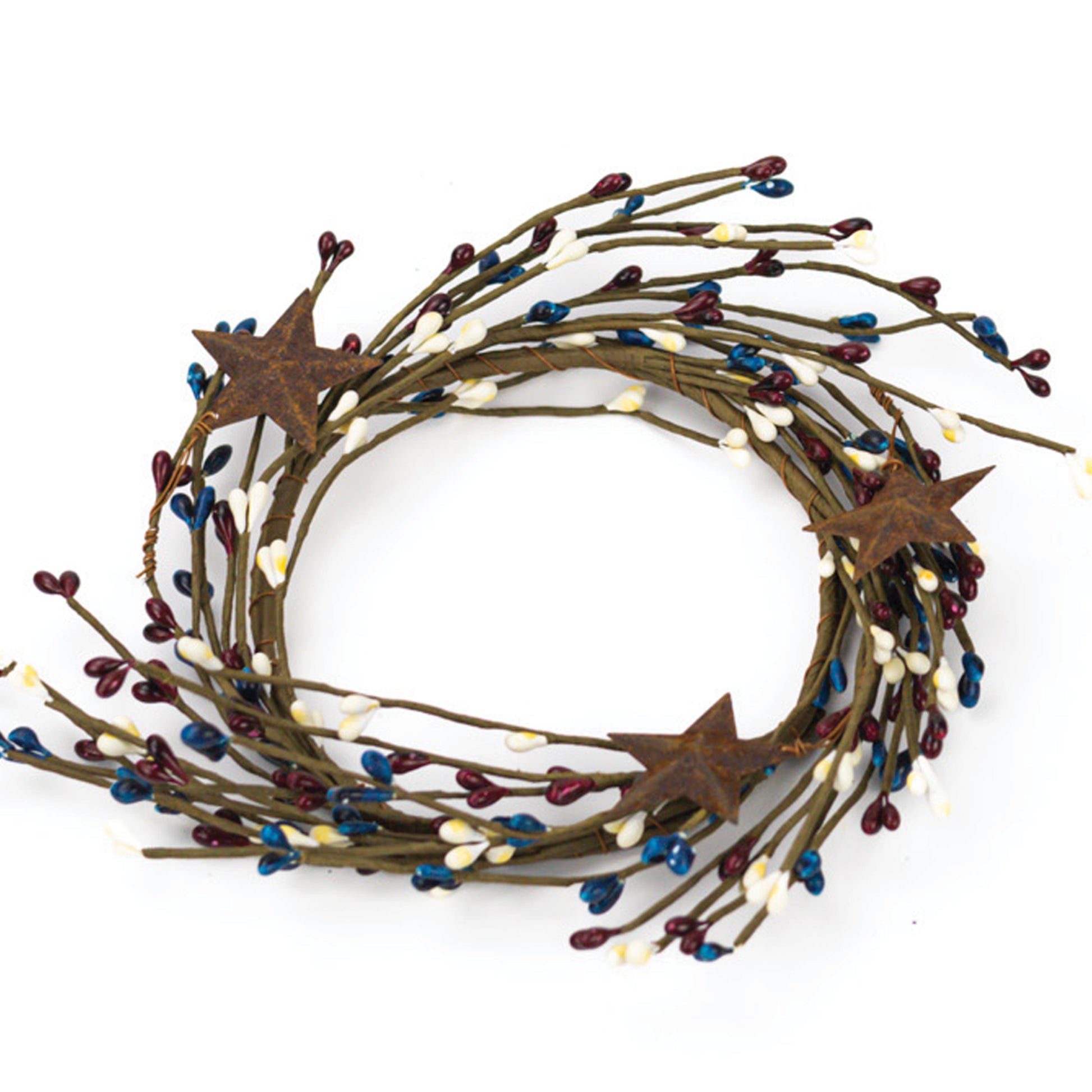 Rustic Americana - Candle Ring by A Cheerful Giver