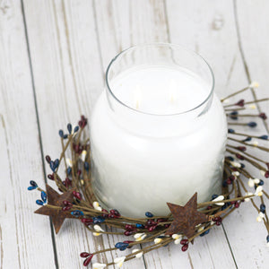 Rustic Americana - Candle Ring - Product Image by A Cheerful Giver