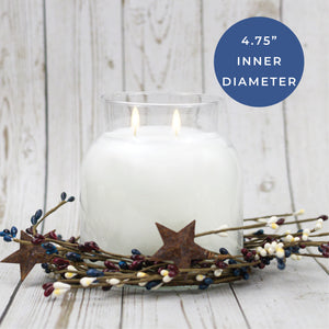 Rustic Americana - Candle Ring - Product Image by A Cheerful Giver