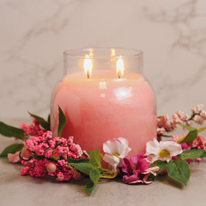 Pink Blossom - Candle Ring