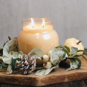 Pine Willow Pumpkin - Candle Ring