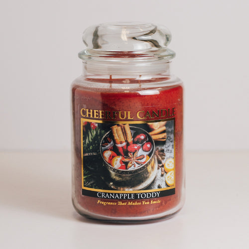 Cranapple Toddy - 24 oz Cheerful Candle