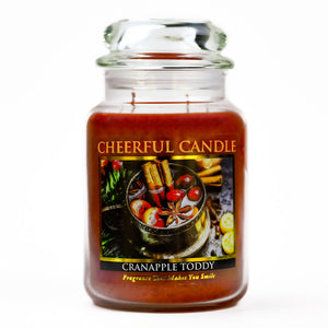 Cranapple Toddy - 24 oz Cheerful Candle
