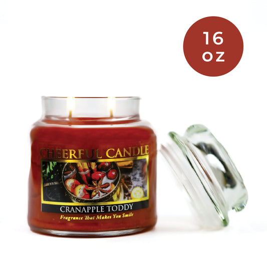 Cranapple Toddy - 16 oz Cheerful Candle